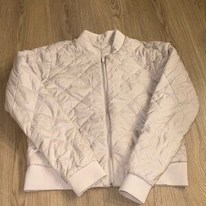 lululemon athletica Quilted Bomber Jacket - Light pink
